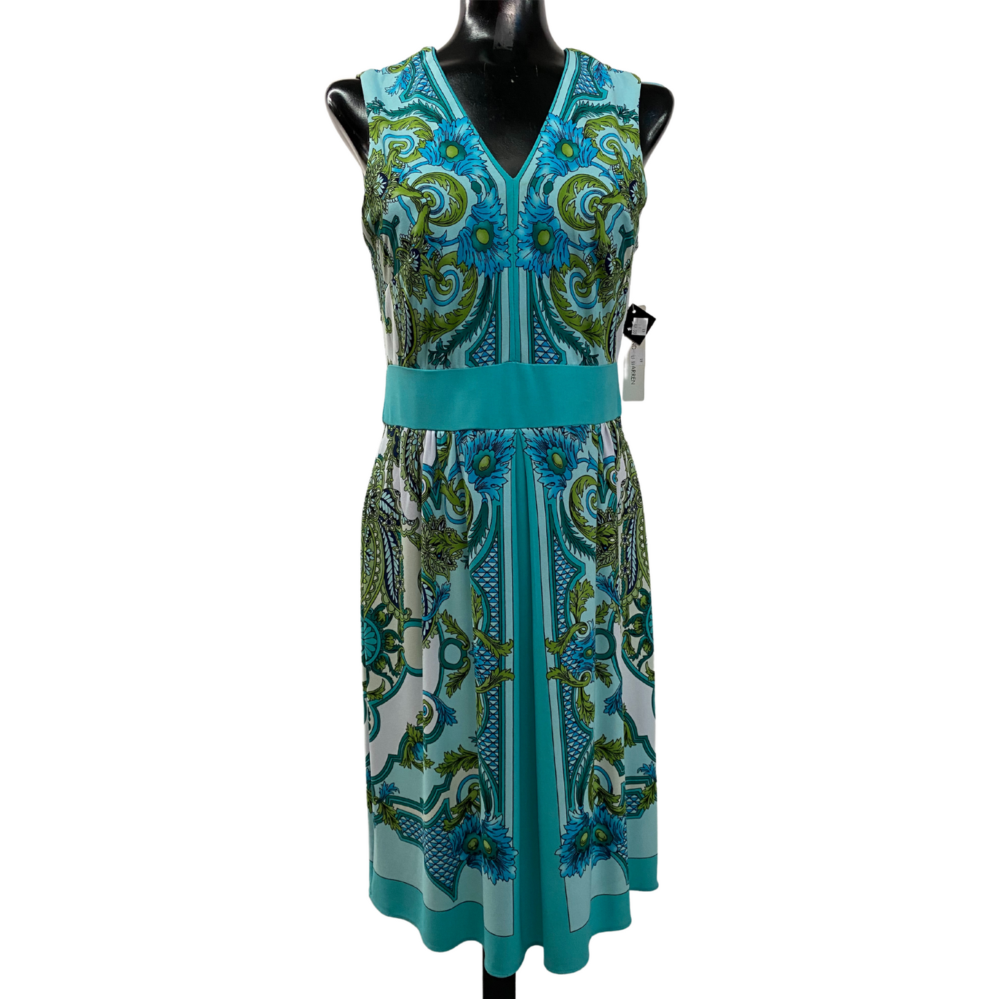Vestido Aqua estampado