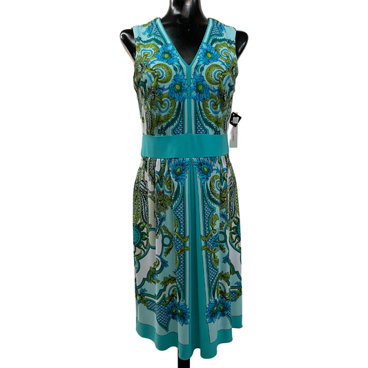 Vestido Aqua estampado