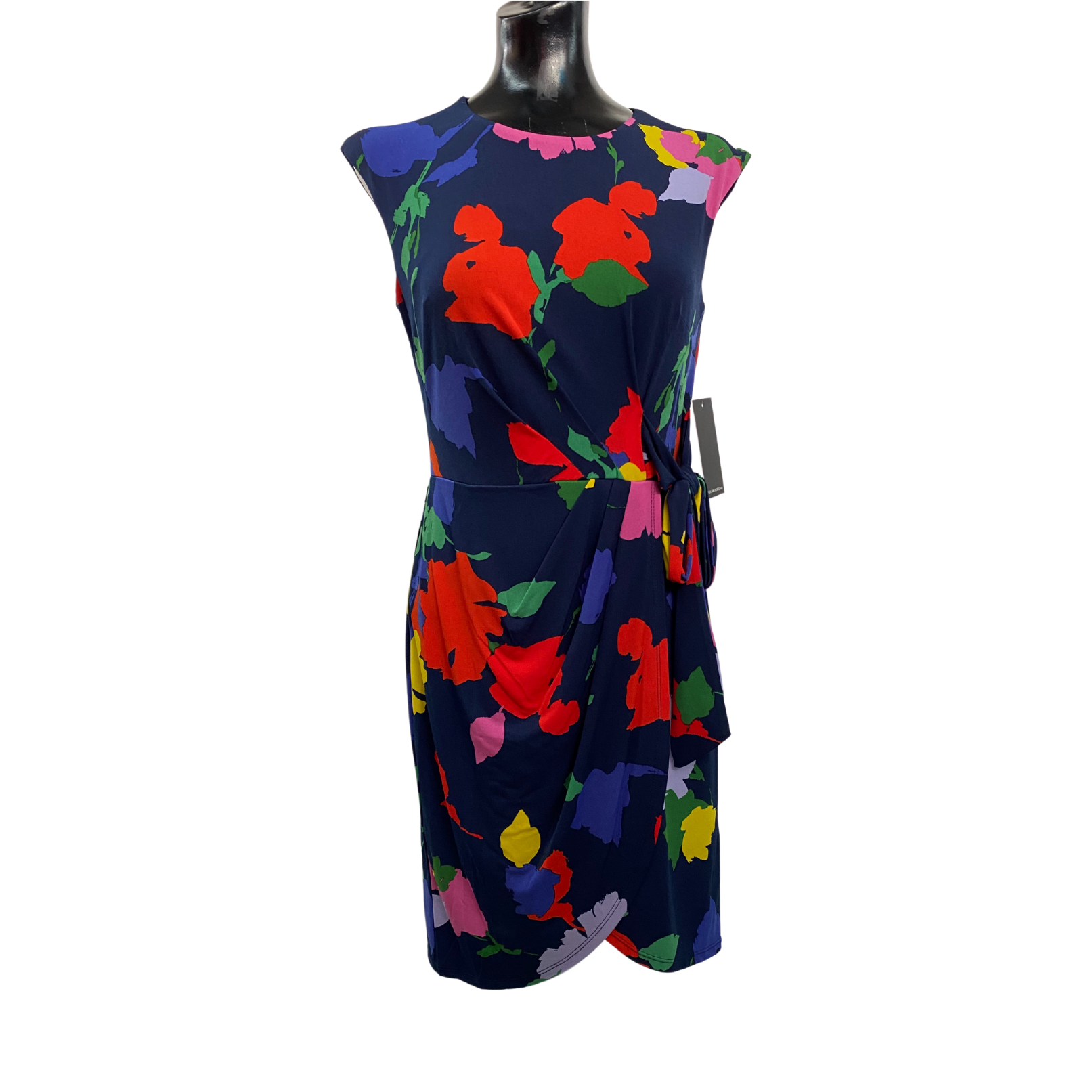 Blusa Azul Marino con flores