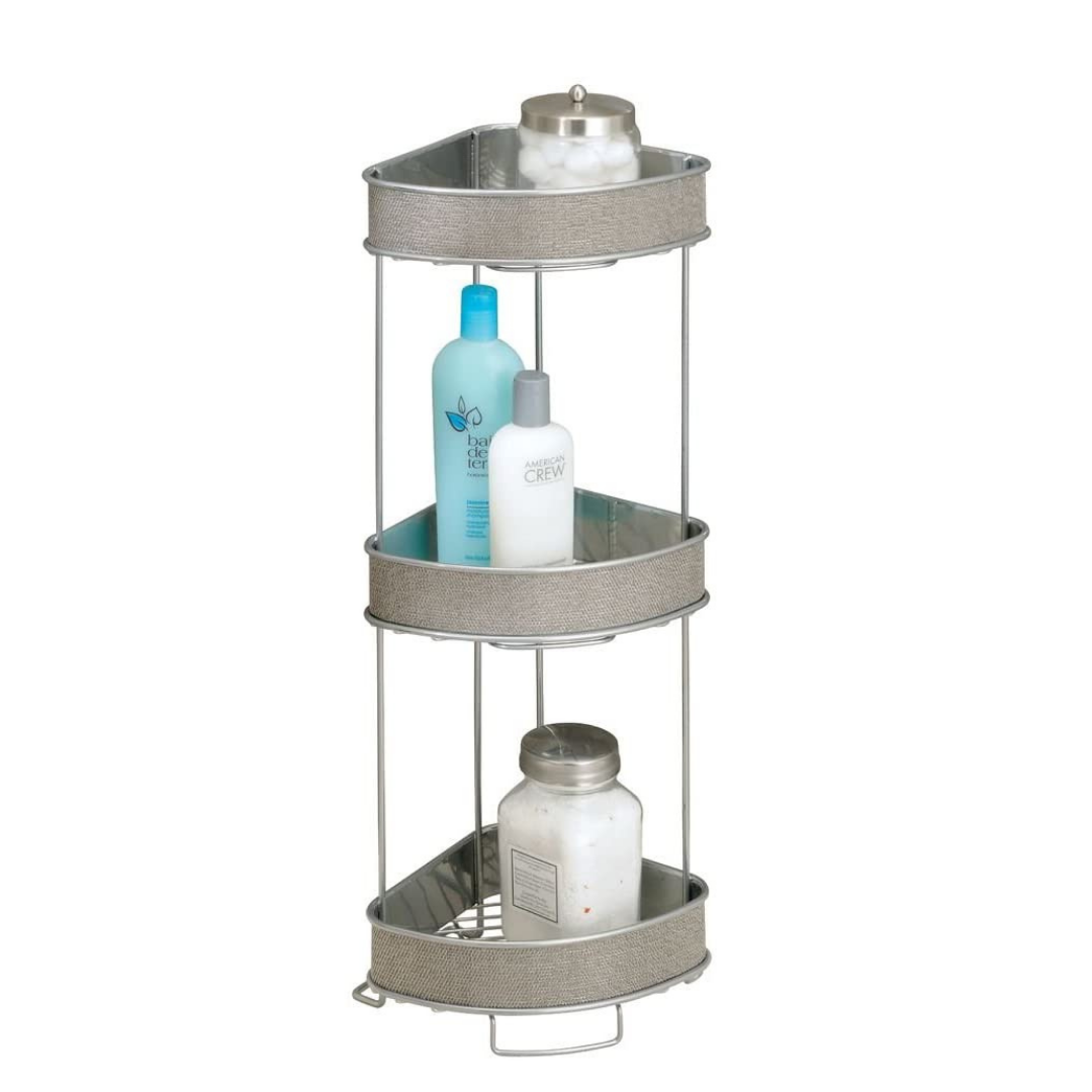 Metallico 3-Tier Corner Shelf
