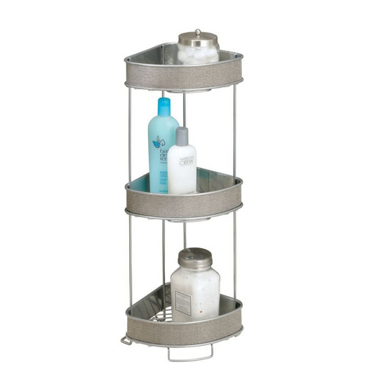 Metallico 3-Tier Corner Shelf