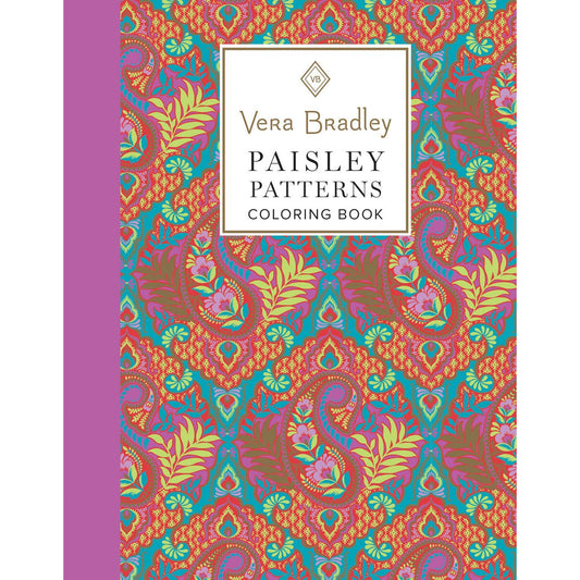 VERA BRADLEY PAISLEY PATTERNS COLORING BOOK