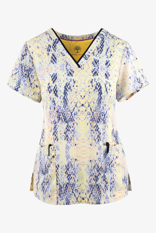 V-Neck Top Summer Skin