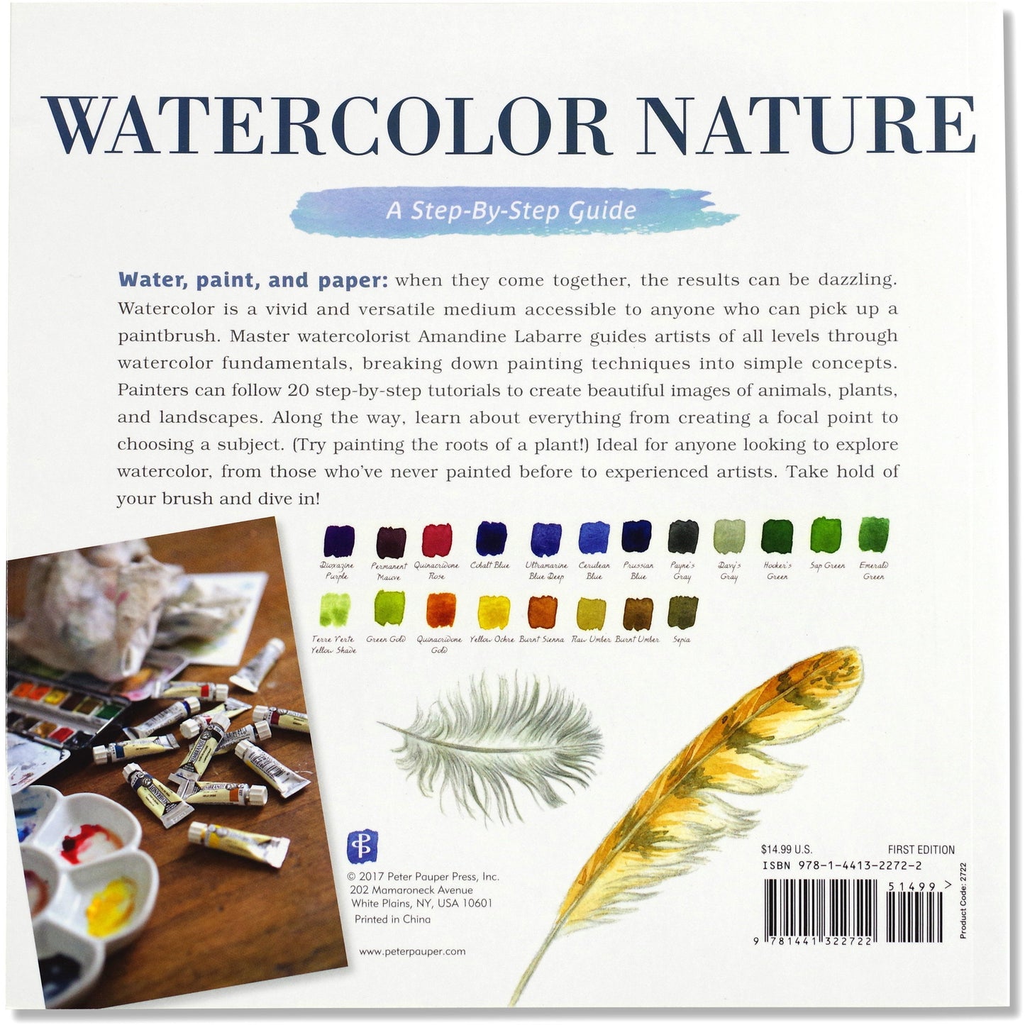 WATERCOLOR NATURE BY AMANDINE LABARRE