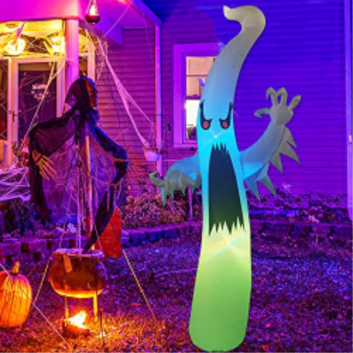 6FT Tall Lighted Ghost Inflatable