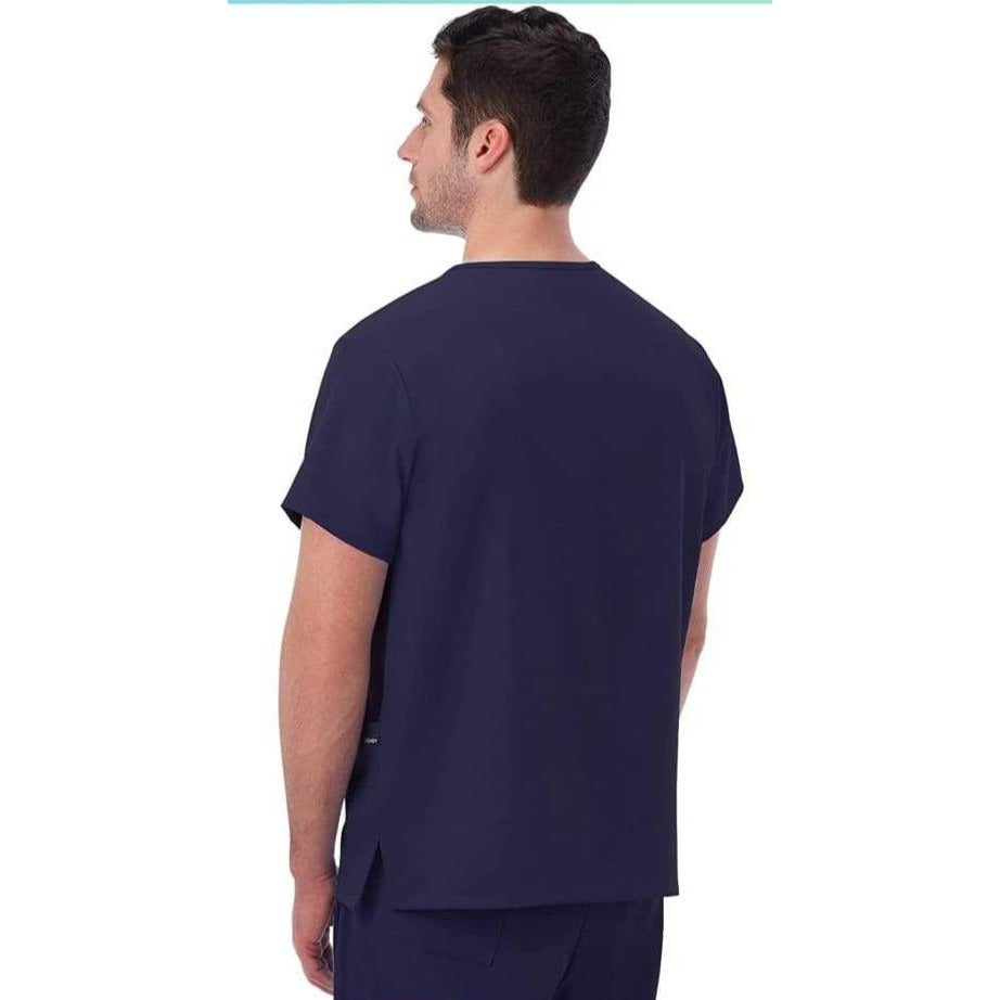Uniforme Jockey Azul Marino con 4 bolsillos