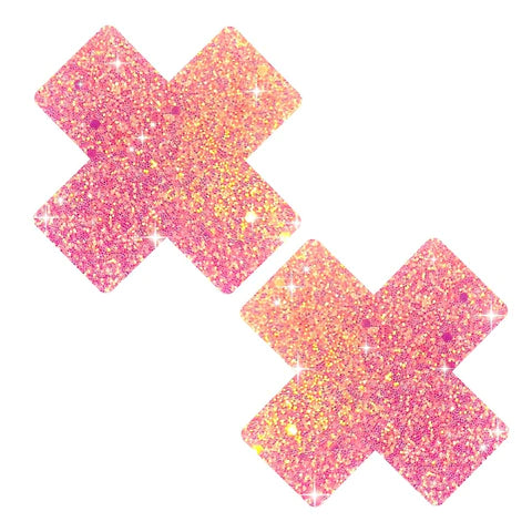 Super Sparkle Sun Kissed Chunky Glitter X Factor Nipple Cover Pasties