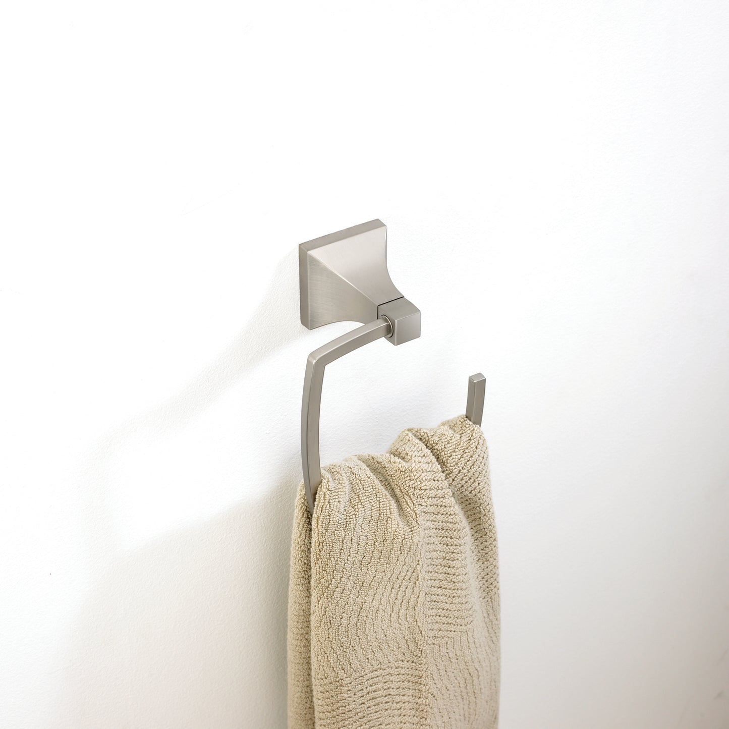 ZEN TOWEL RING NICKEL