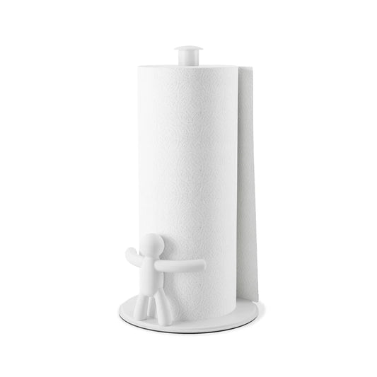 Buddy Paper Towel Holder White
