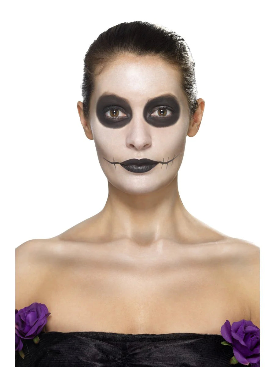 Day of the Dead Face Tattoo Transfers Kit