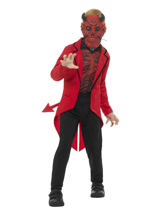 Deluxe Day of the Dead Devil Boy Costume