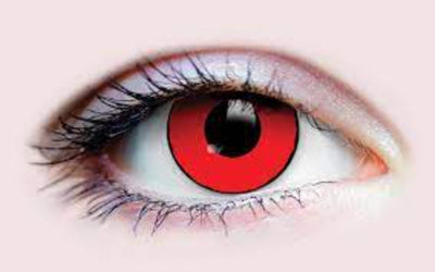 LENTES DE CONTACTO DE OJOS ENSANGRENTADOS