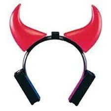LIGTH UP DEVIL HORNS