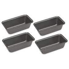 Set Of 4 Mini Loaf Pans