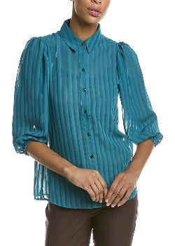 Blouse Deep Lake- Nanette Lepore