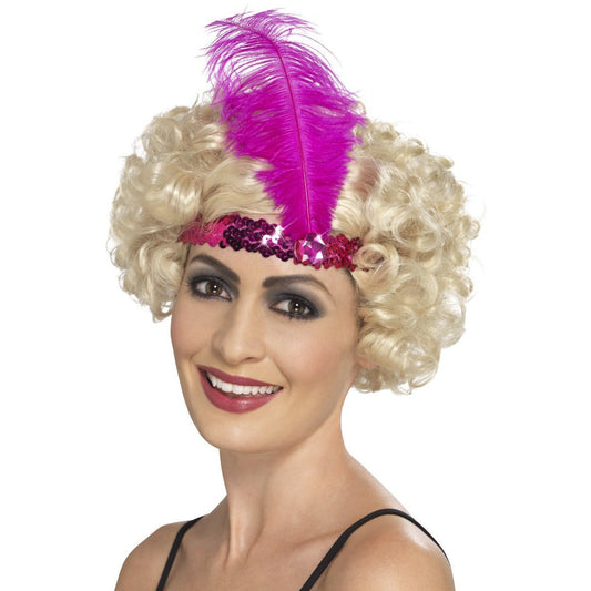 FLAPPER HEADBAND PINK