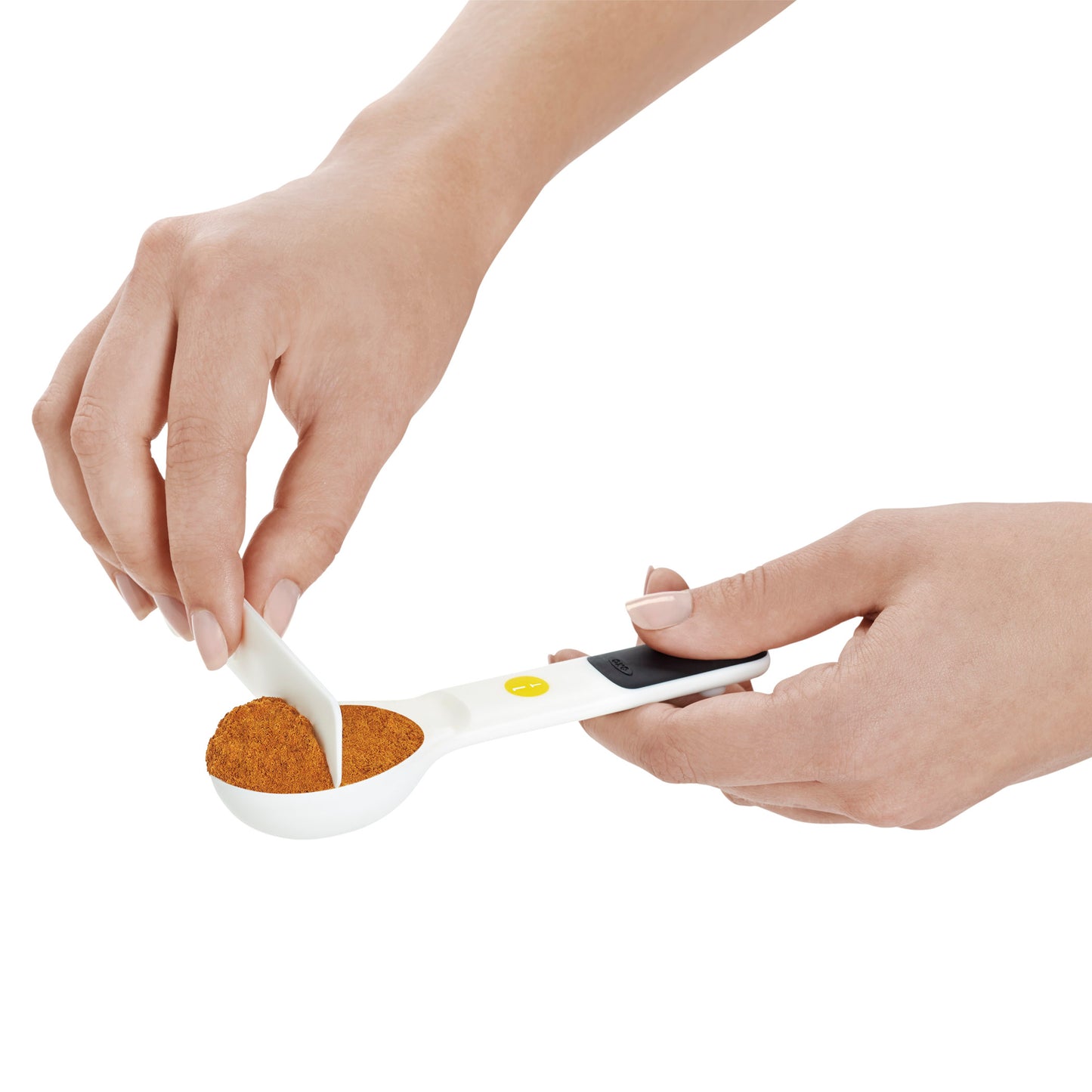 OXO GG 7 PC MEASURING SPOONS -SNAPS - WHITE