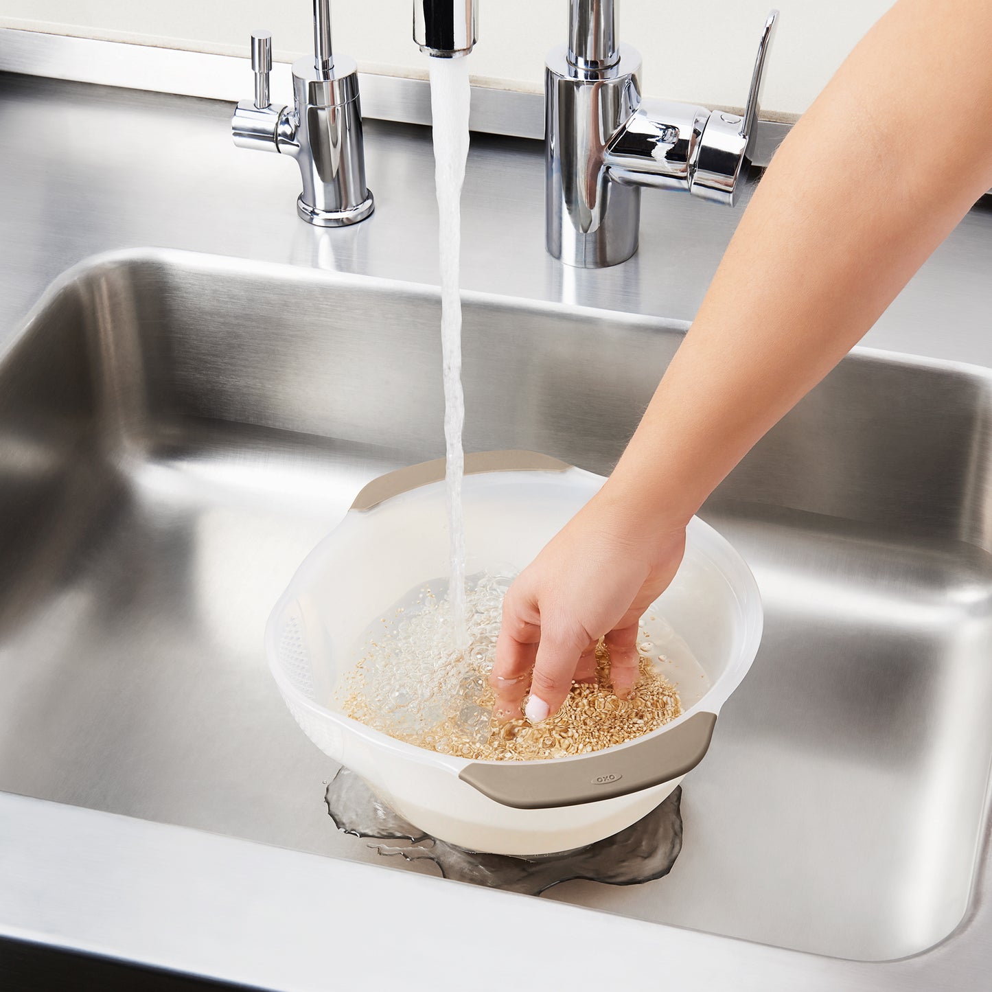 OXO GG RICE & GRAINS WASHING COLANDER
