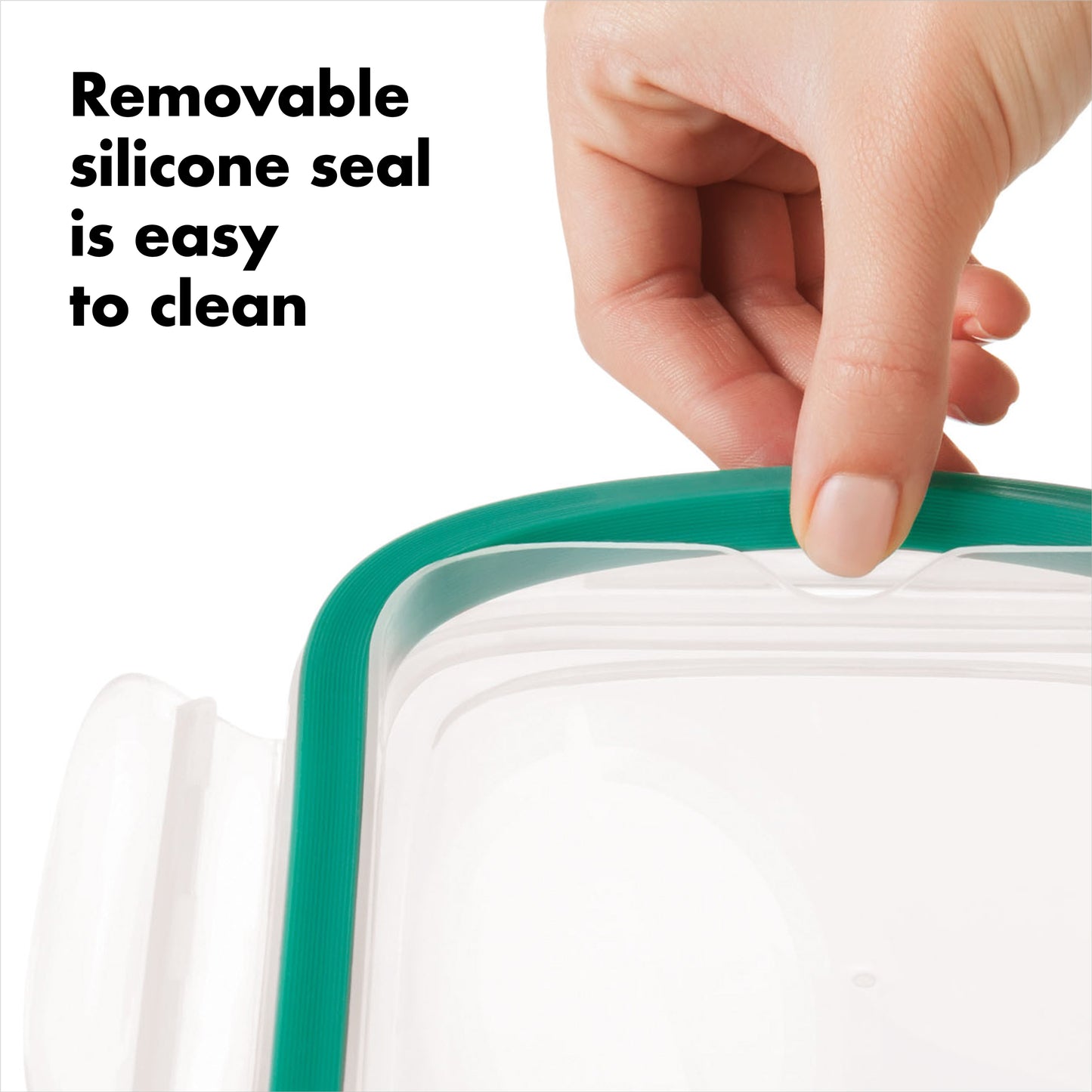 OXO Good Grips 3.5 Cup Smart Seal Glass Rectangle Container