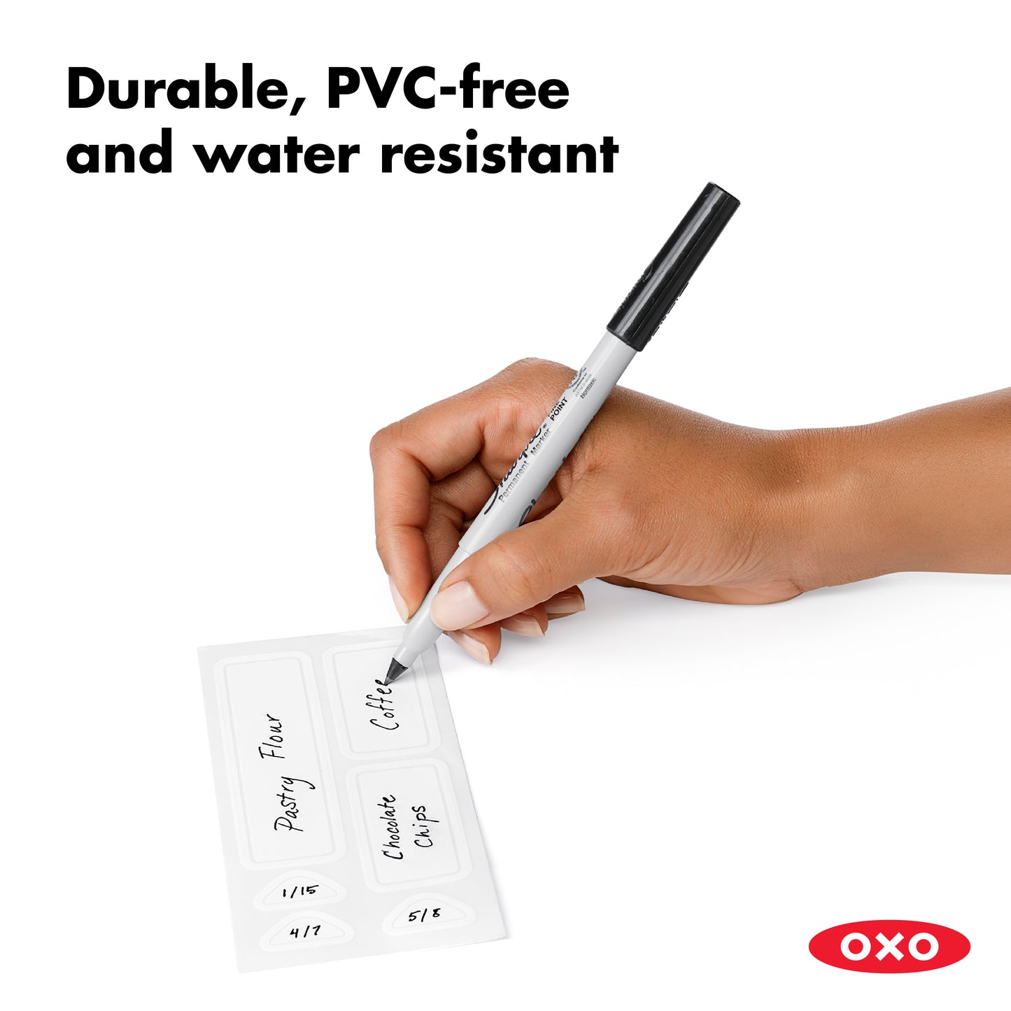 OXO  REMOVABLE LABELS Set of 36
