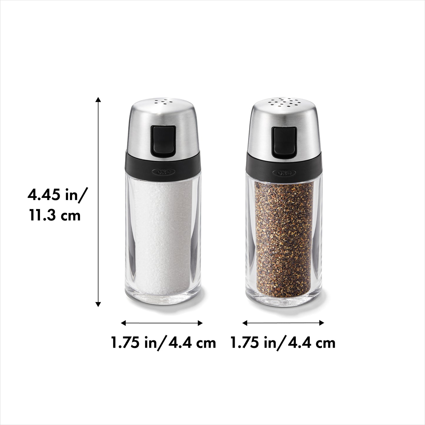 OXO GG SALT AND PEPPER SHAKER SET