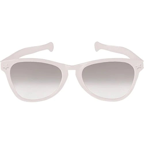 White Jumbo Glasses