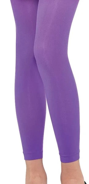 Purple Footless Tights Child