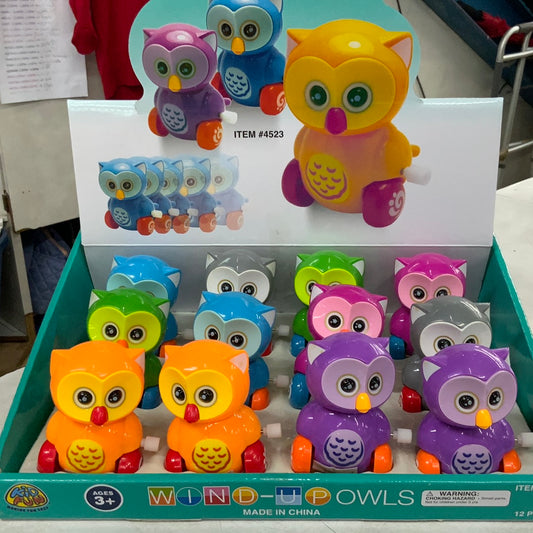 Wind-up owls