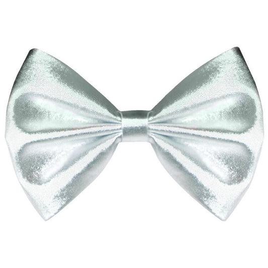 Silver Bow Tie