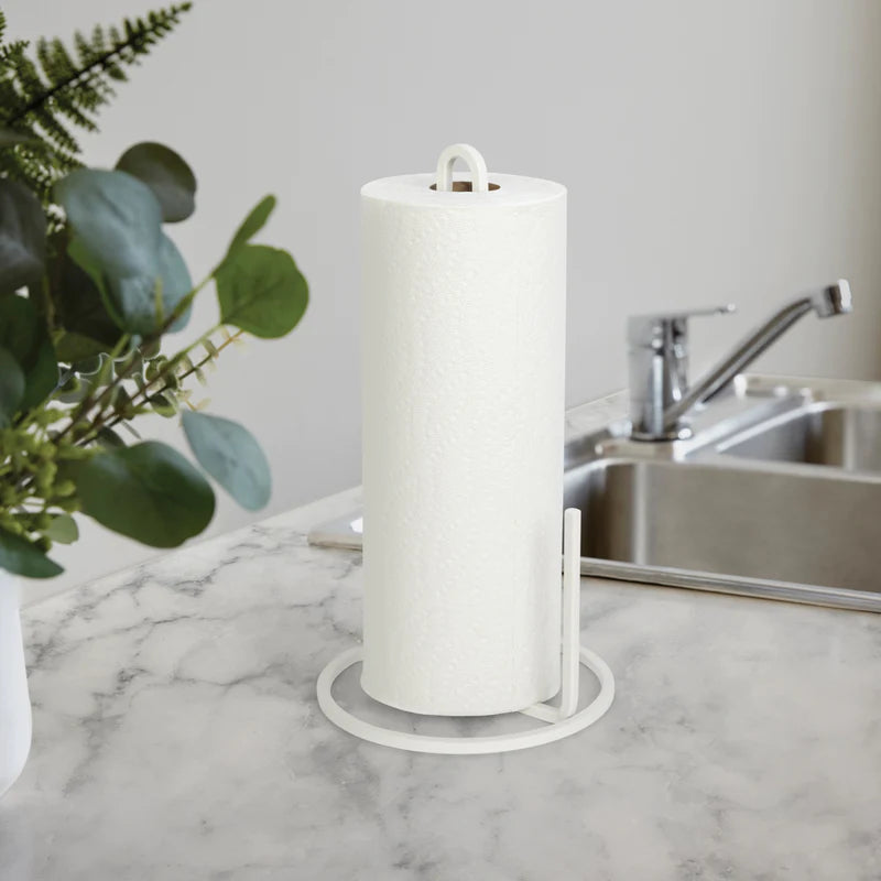 Squire Paper Towel Holder White