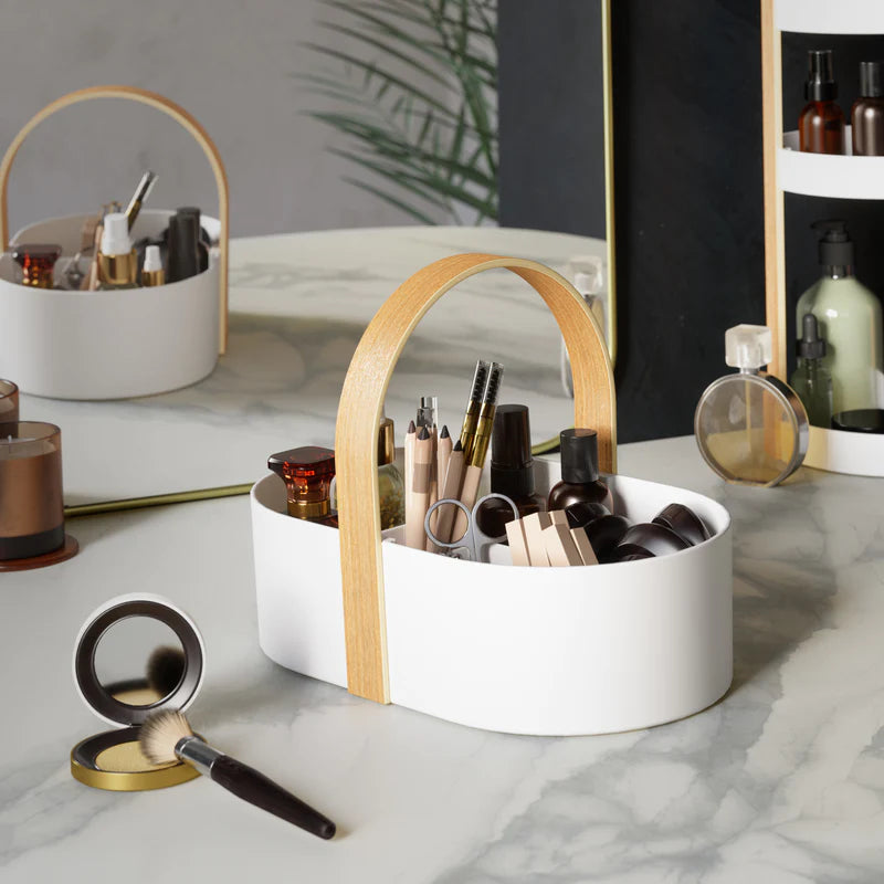 Bellwood Caddy White/Natural