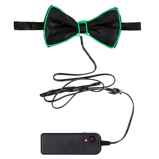 Led bowtie green