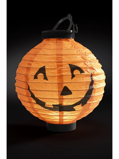 Light Up LED Paper Pumpkin Lantern
