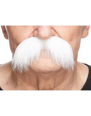 Mustaches White