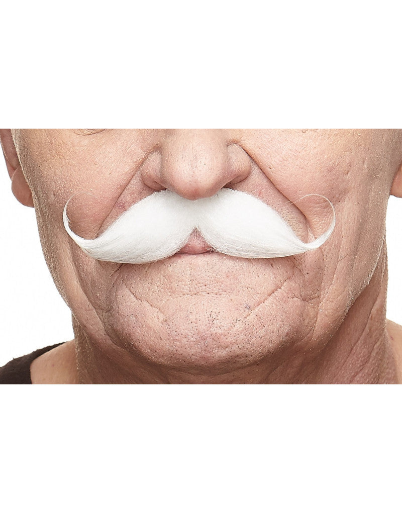 Mustaches White