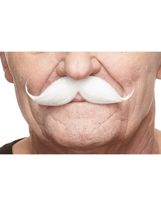 Mustaches White