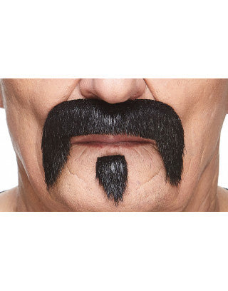 Mustaches Whith Beards Black