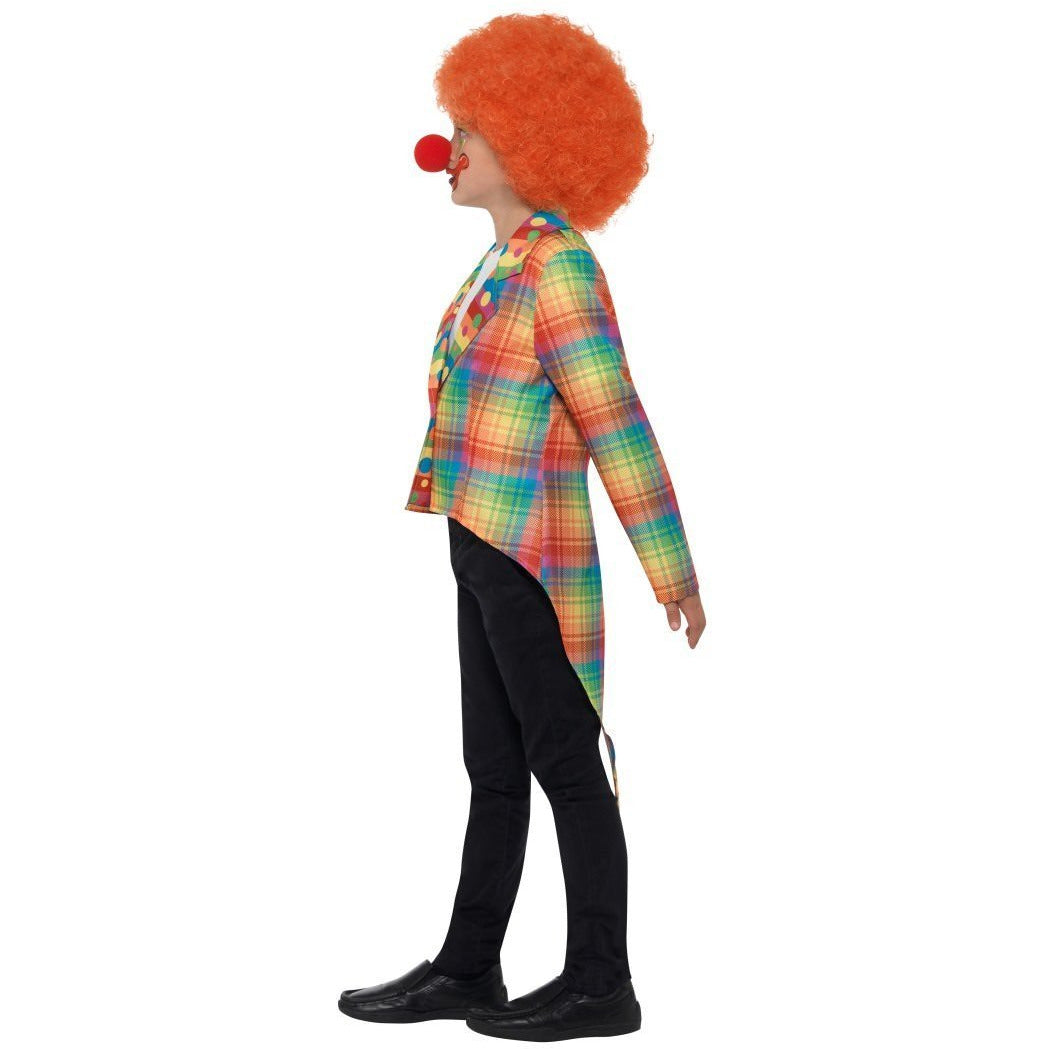 NEON TARTAN CLOWN TAILCOAT