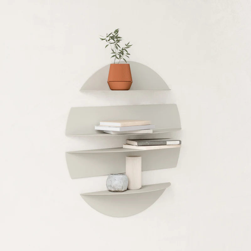 Solis Shelves 4pc Stone