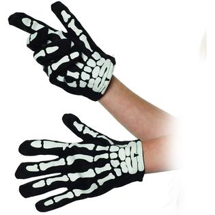 Skeleton Child Costume Gloves