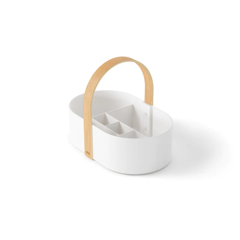 Bellwood Caddy White/Natural