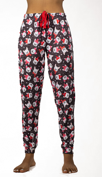 Hacci Lounge pant Dark grey dogs