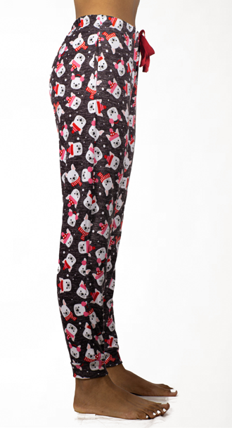 Hacci Lounge pant Dark grey dogs