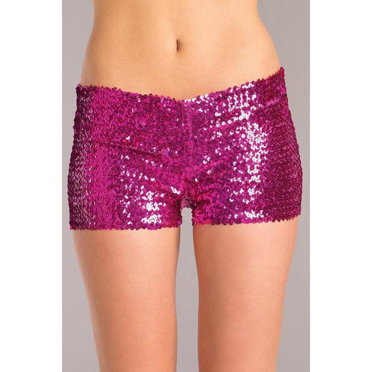 Sequin Booty shorts Pink