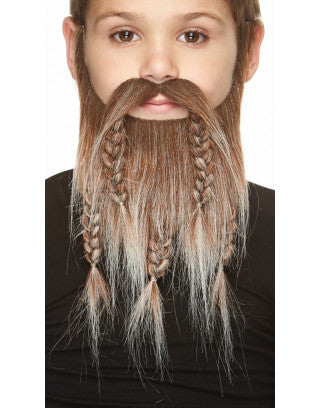 Small Mustaches Whith Beards Brown