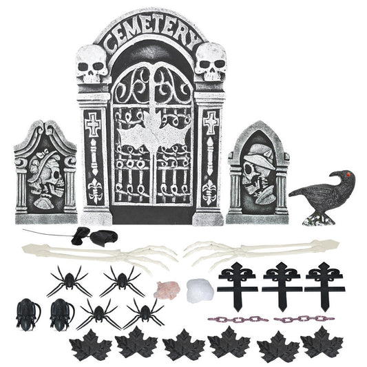 22in 24pc Tombstone set-DEAD