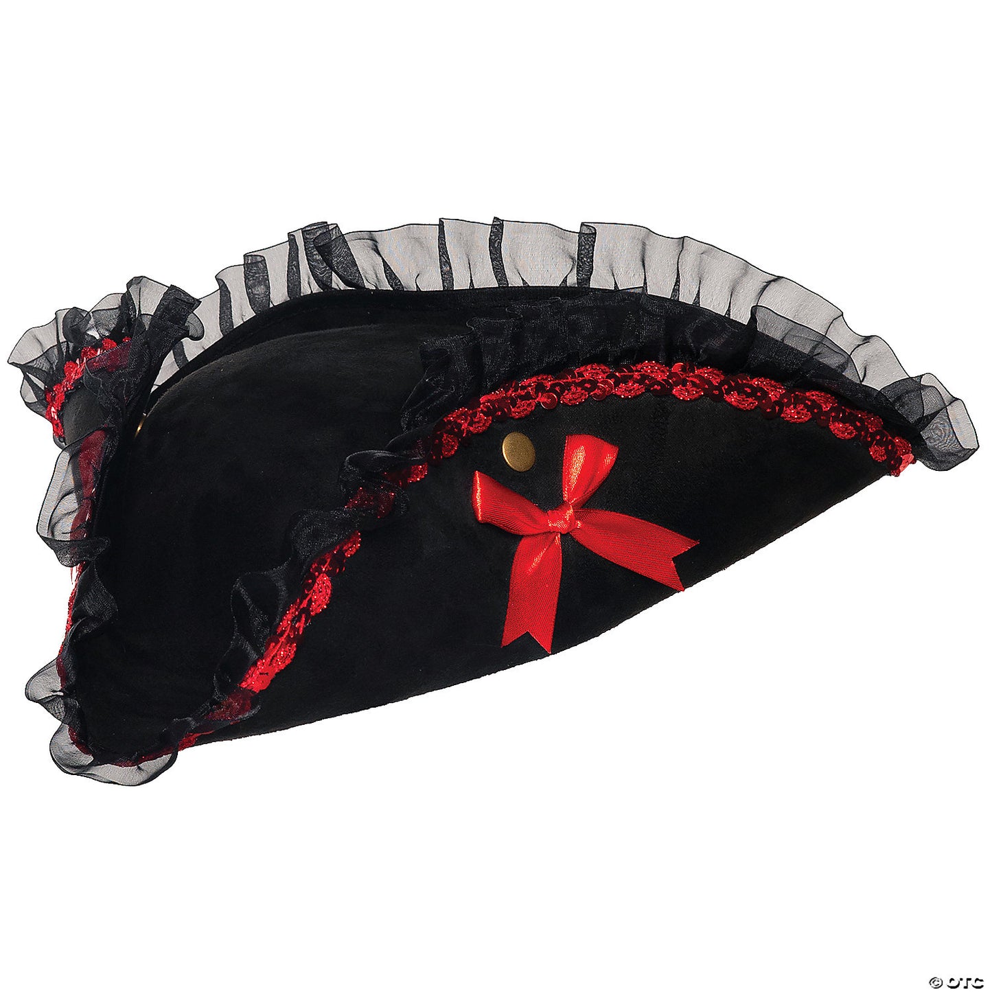 Tri Corner Lace Pirate Hat